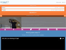 Tablet Screenshot of hyatt.jobs